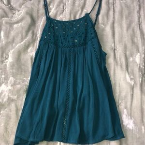 teal aeropostale tank